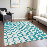 addison chantille acn871 teal rug