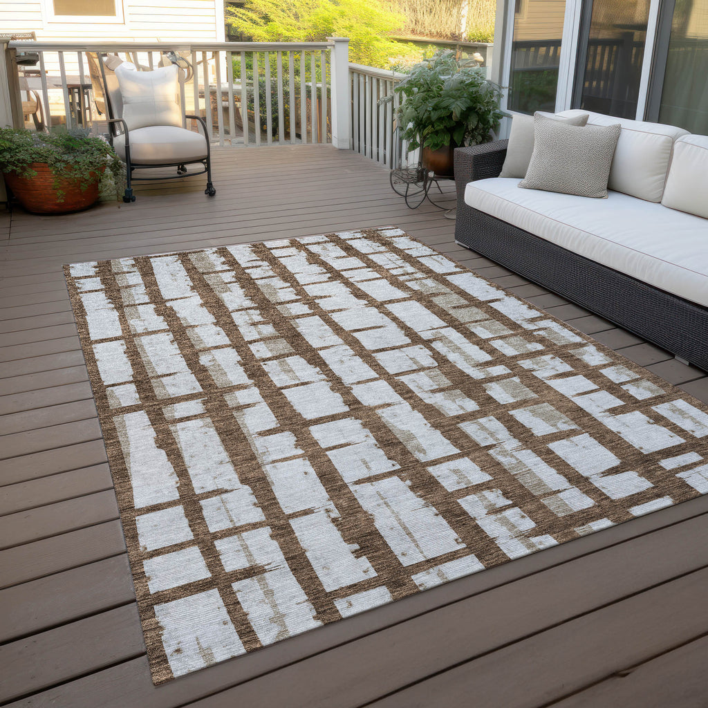 addison chantille acn872 chocolate rug