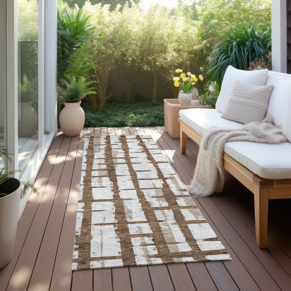 addison chantille acn872 chocolate rug