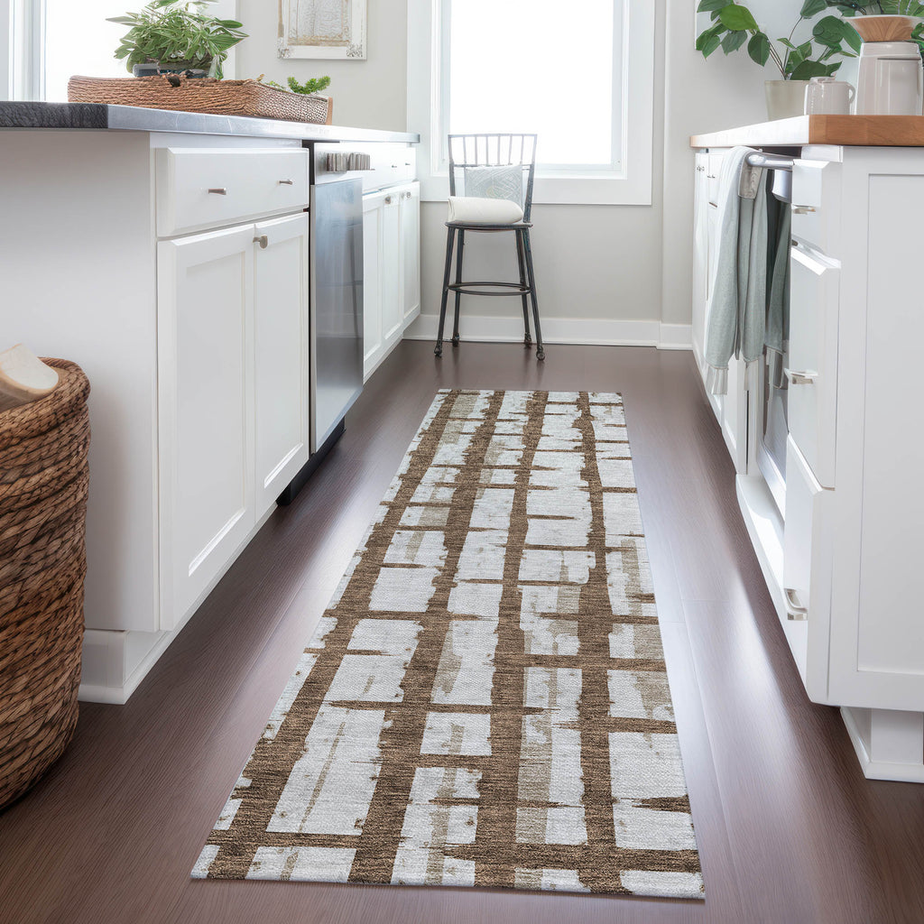 addison chantille acn872 chocolate rug