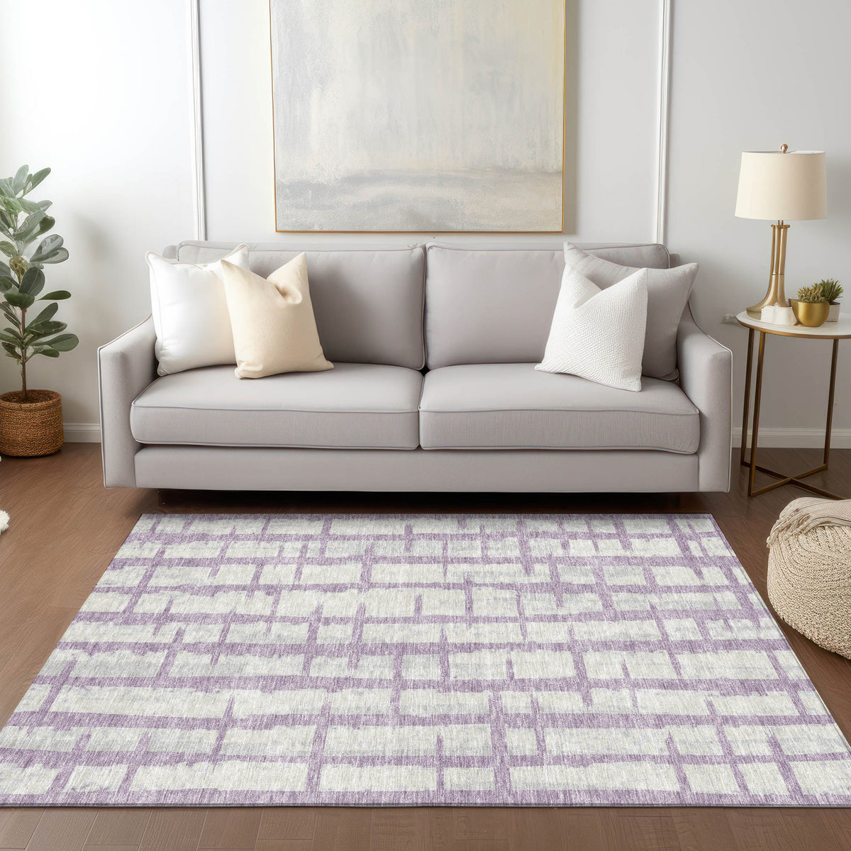 addison chantille acn872 lavender rug