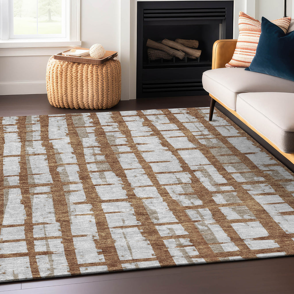 addison chantille acn872 paprika rug
