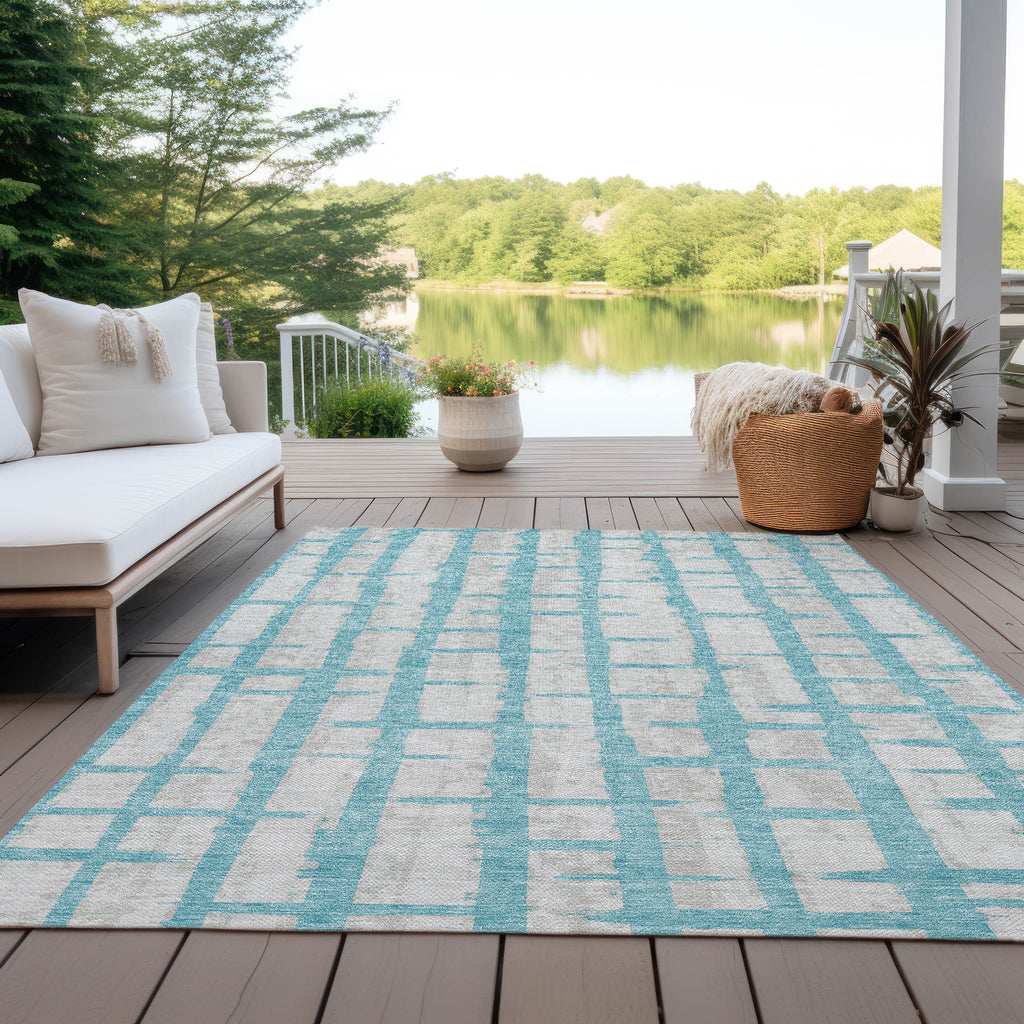 addison chantille acn872 teal rug