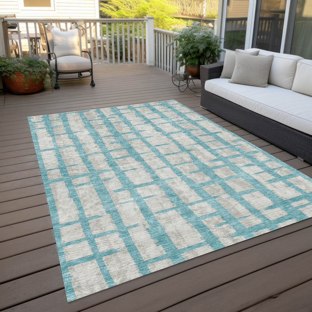 addison chantille acn872 teal rug