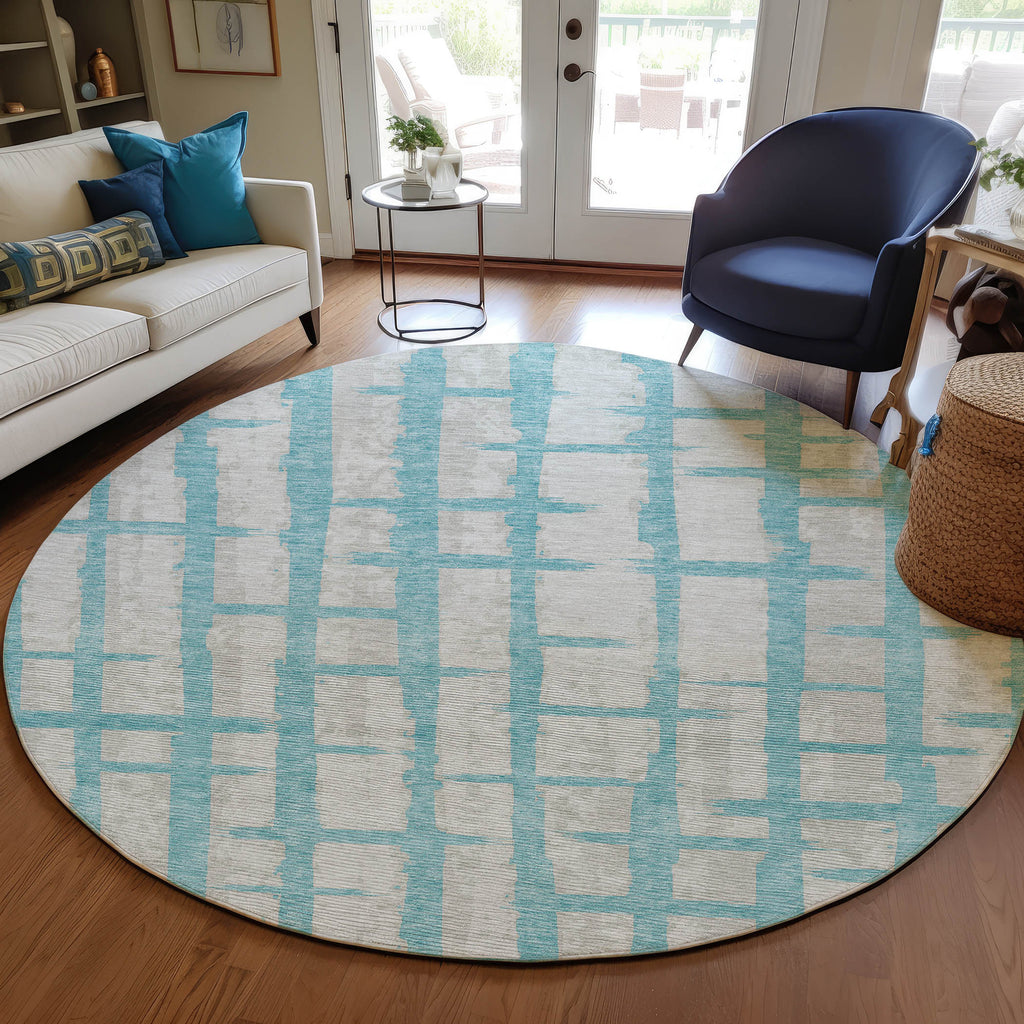addison chantille acn872 teal rug