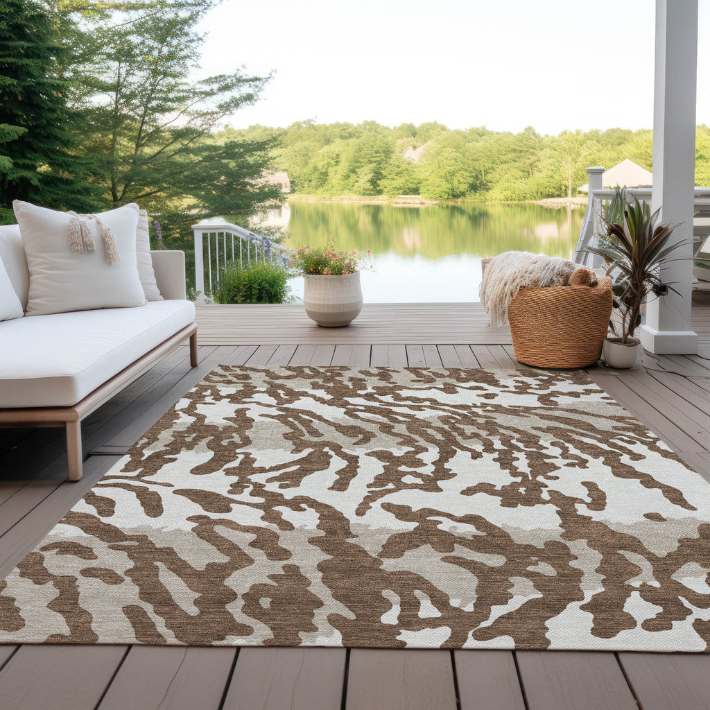 addison chantille acn873 chocolate rug