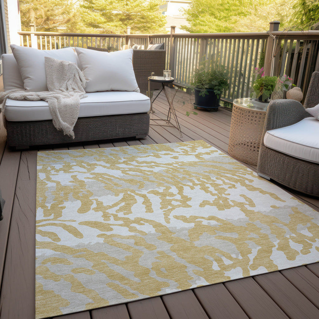 addison chantille acn873 gold rug