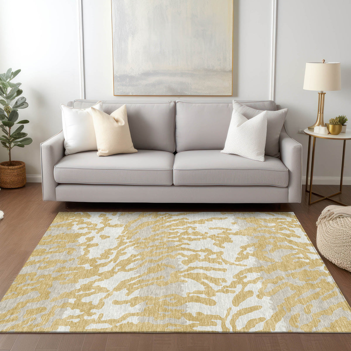 addison chantille acn873 gold rug
