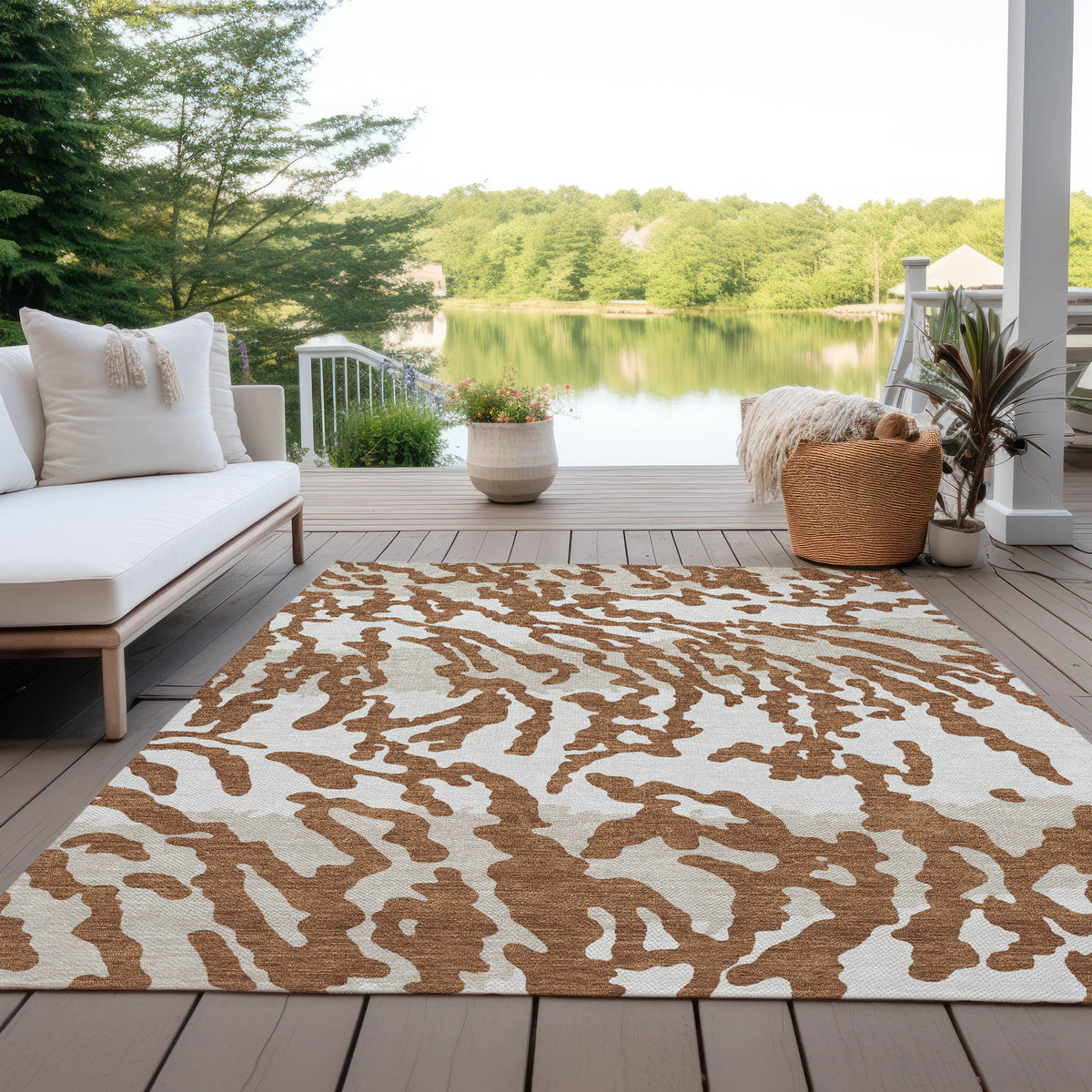 addison chantille acn873 paprika rug