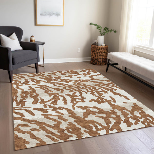 addison chantille acn873 paprika rug