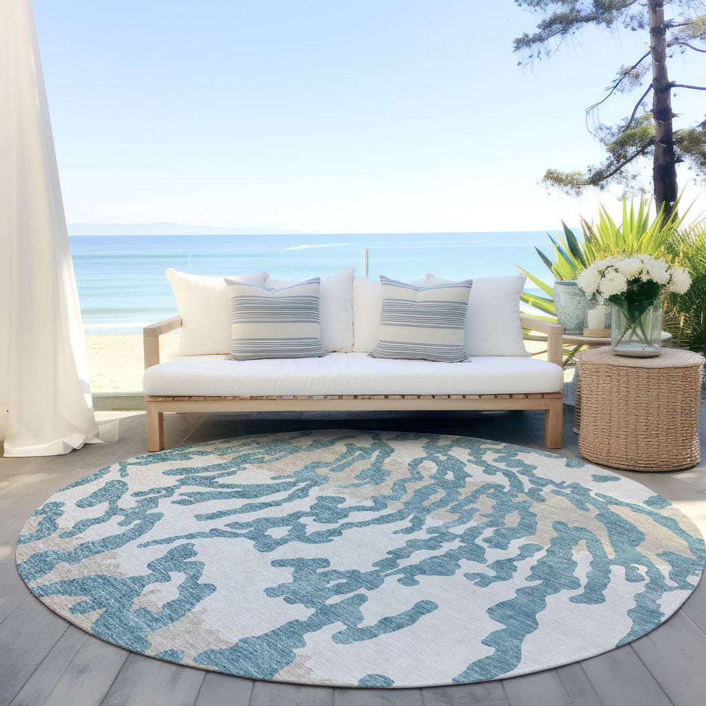 addison chantille acn873 teal rug