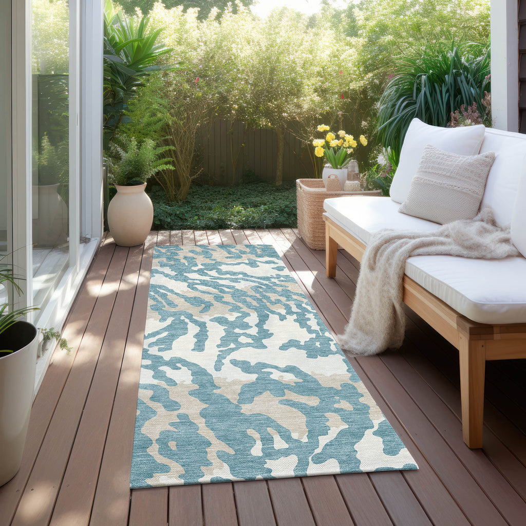 addison chantille acn873 teal rug