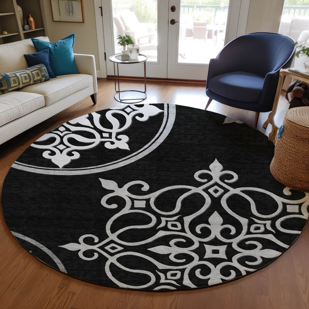 addison chantille acn874 black rug