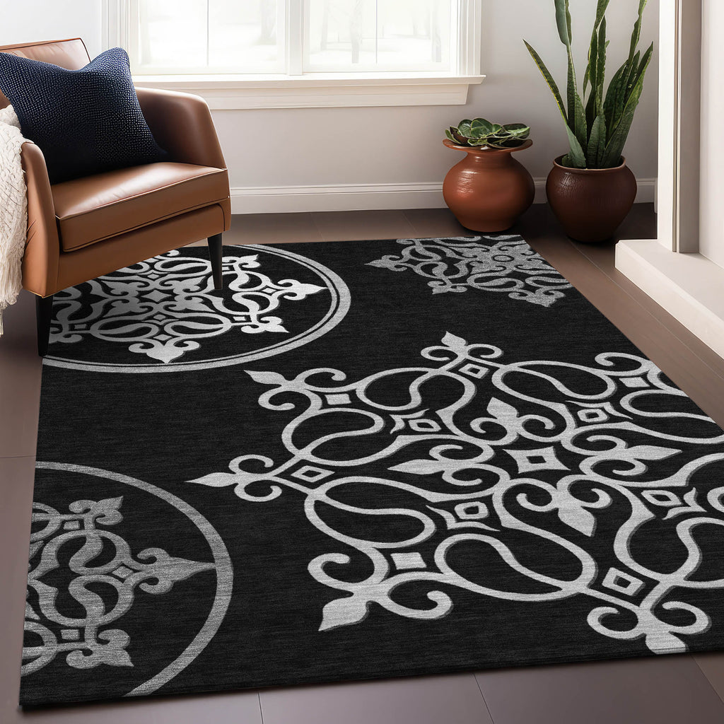 addison chantille acn874 black rug