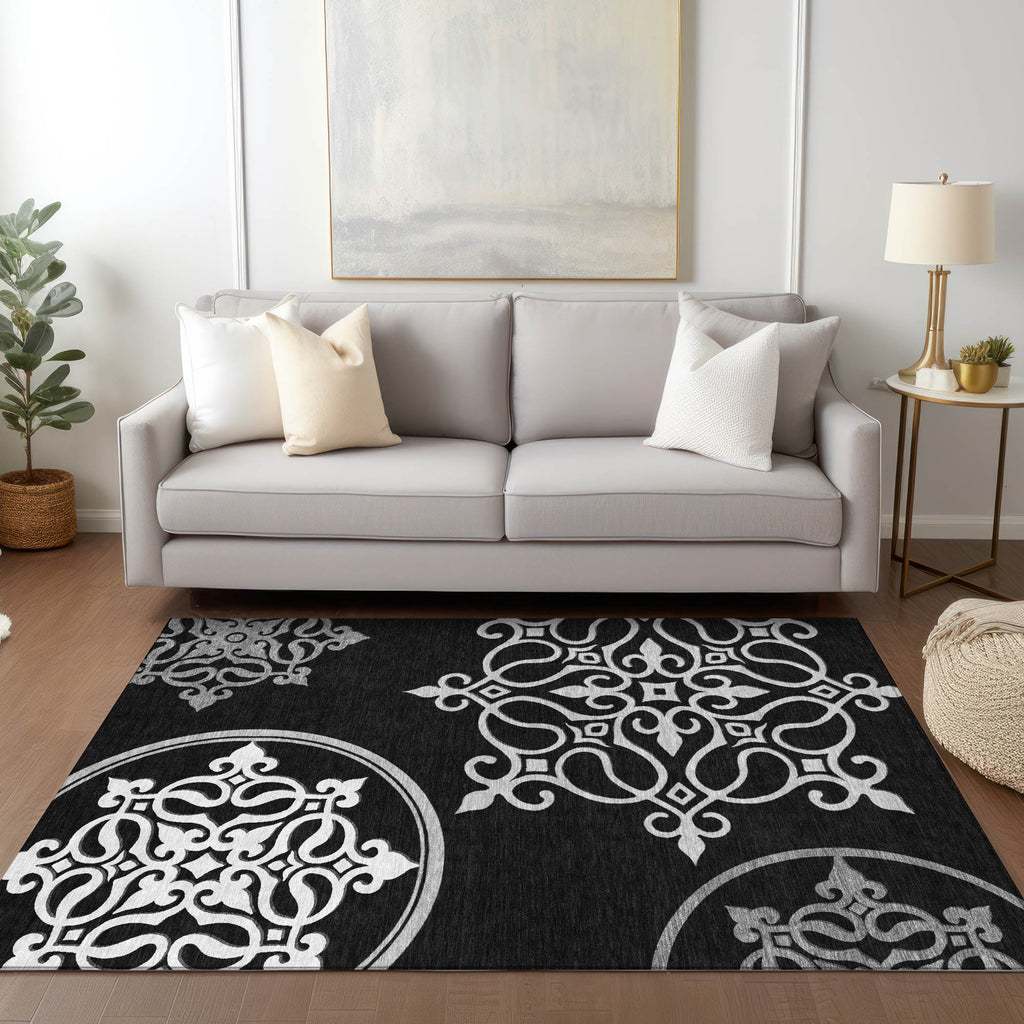 addison chantille acn874 black rug
