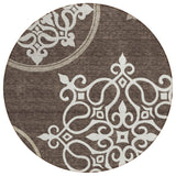 addison chantille acn874 chocolate rug