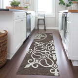 addison chantille acn874 chocolate rug
