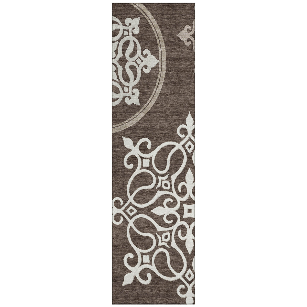 addison chantille acn874 chocolate rug