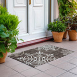 addison chantille acn874 chocolate rug
