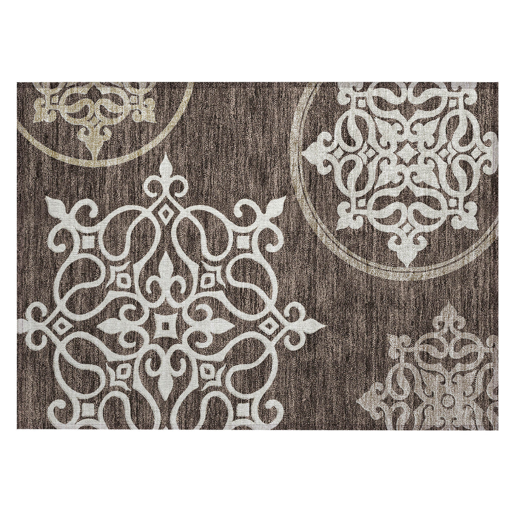 addison chantille acn874 chocolate rug