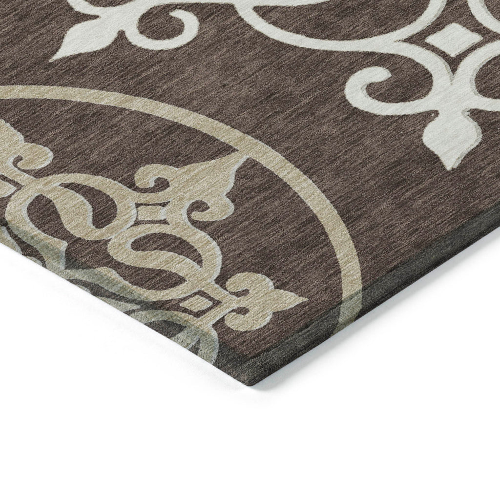 addison chantille acn874 chocolate rug