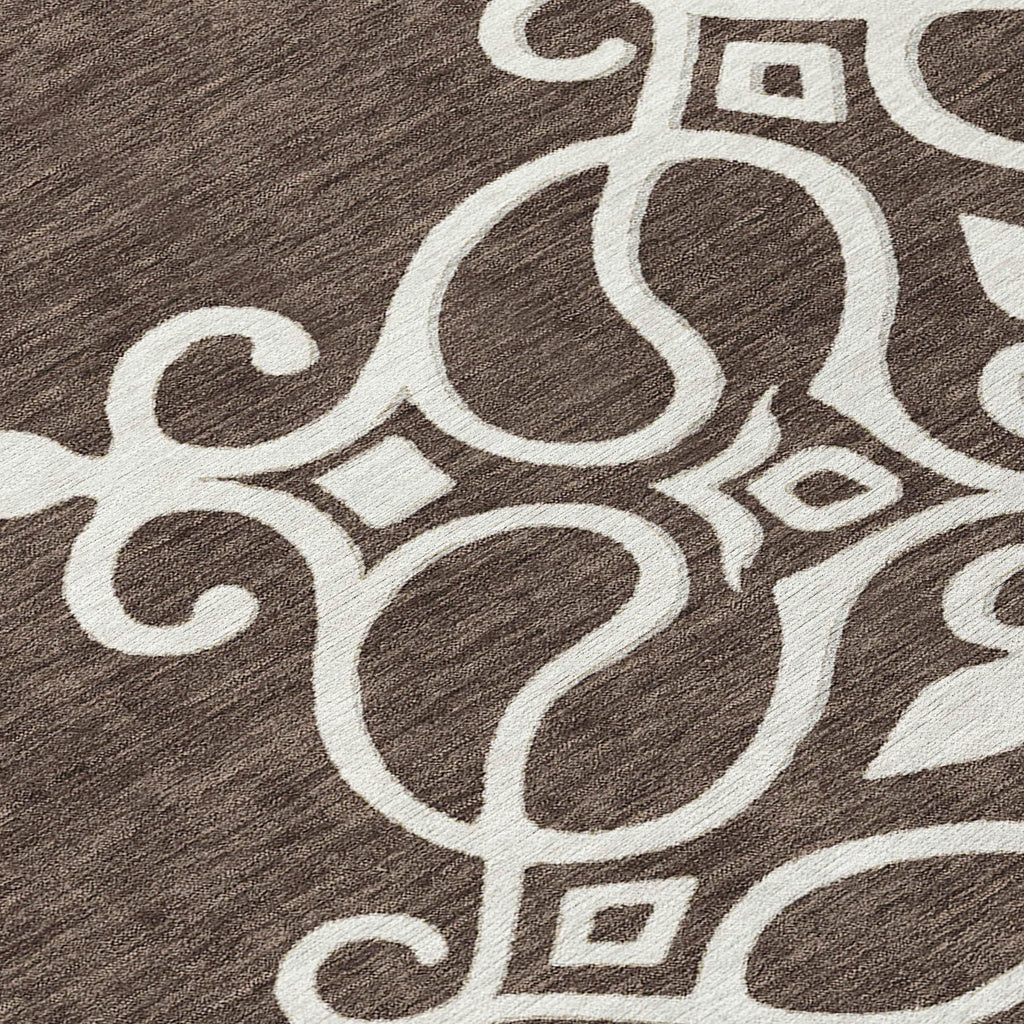 addison chantille acn874 chocolate rug