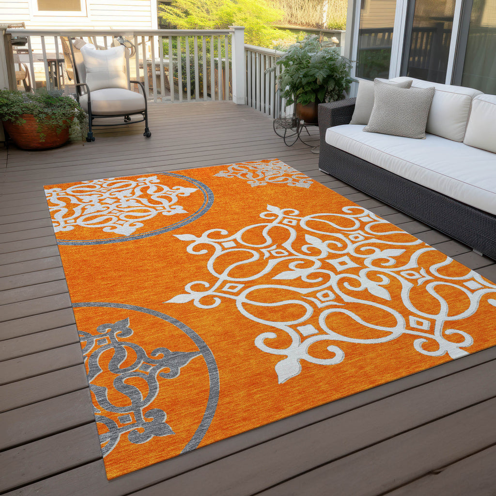 addison chantille acn874 orange rug