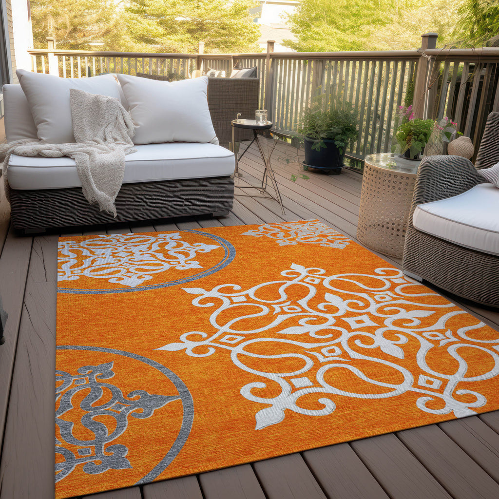 addison chantille acn874 orange rug