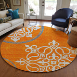 addison chantille acn874 orange rug