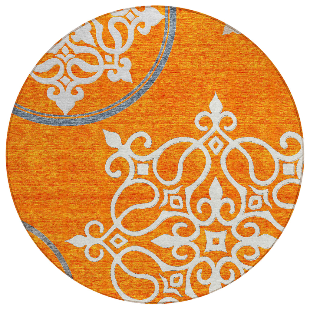 addison chantille acn874 orange rug