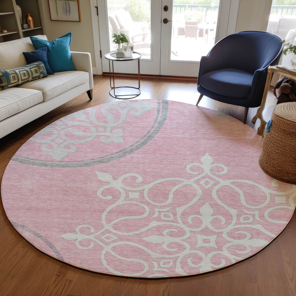 addison chantille acn874 pink rug