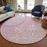 addison chantille acn874 pink rug