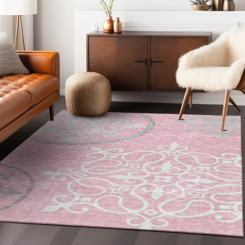 addison chantille acn874 pink rug