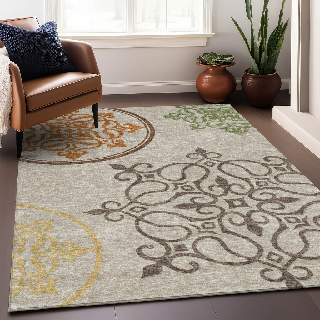 addison chantille acn874 taupe rug