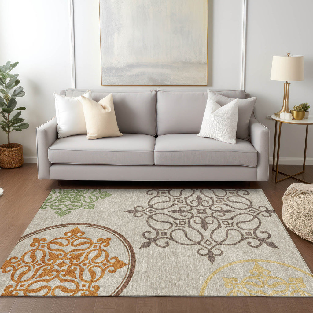 addison chantille acn874 taupe rug