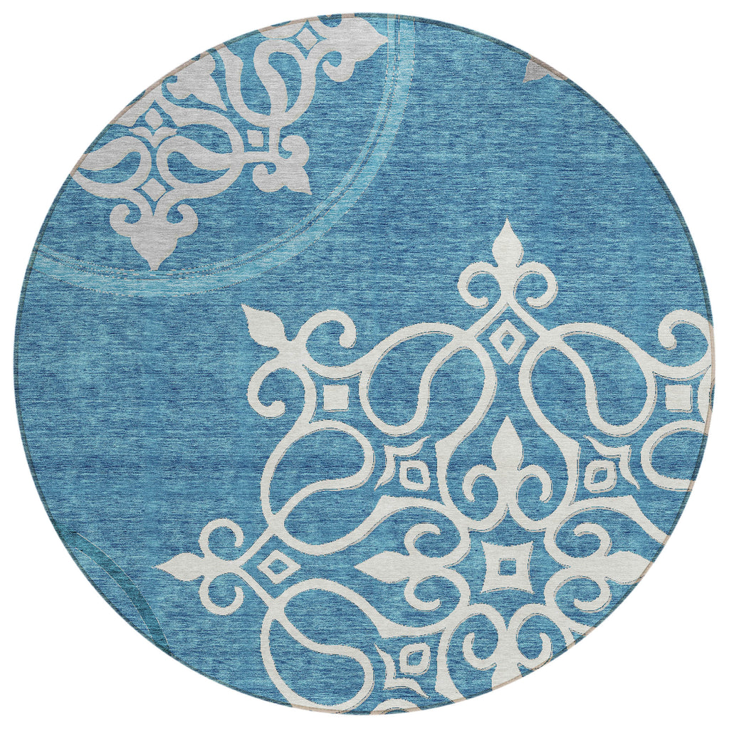 addison chantille acn874 teal rug