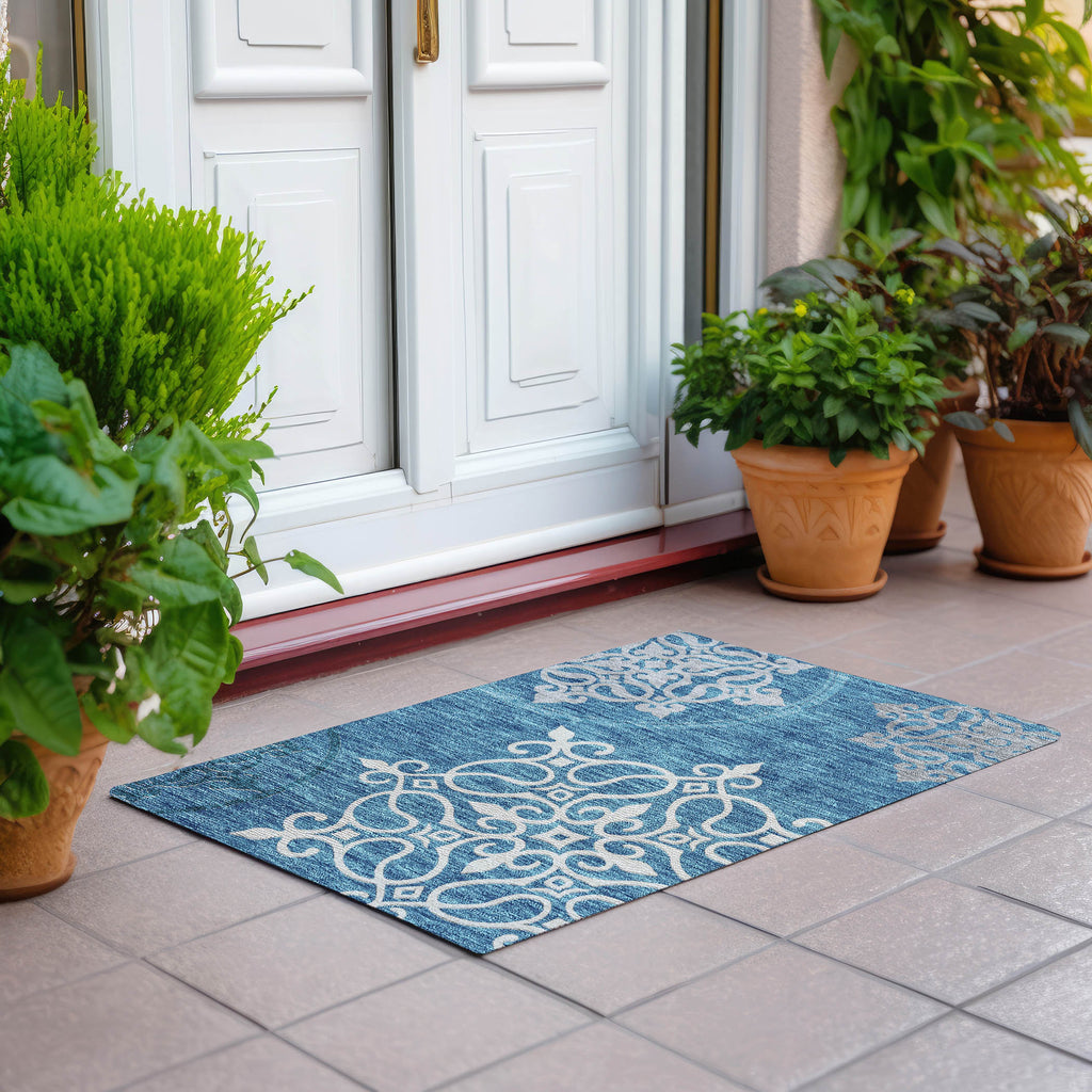 addison chantille acn874 teal rug