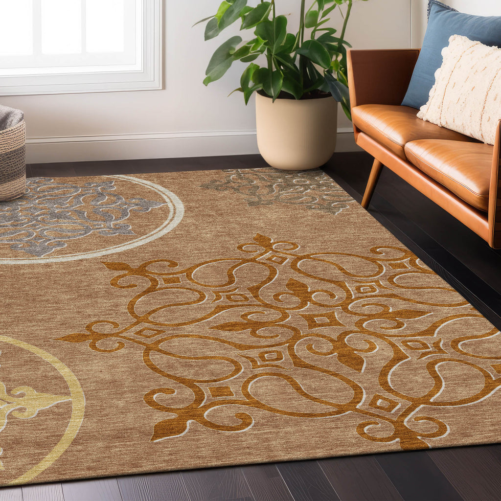 addison chantille acn874 terracotta rug