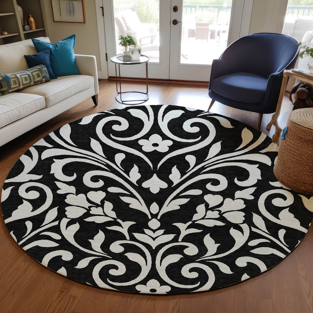 addison chantille acn875 black rug