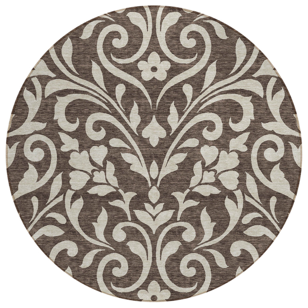 addison chantille acn875 chocolate rug