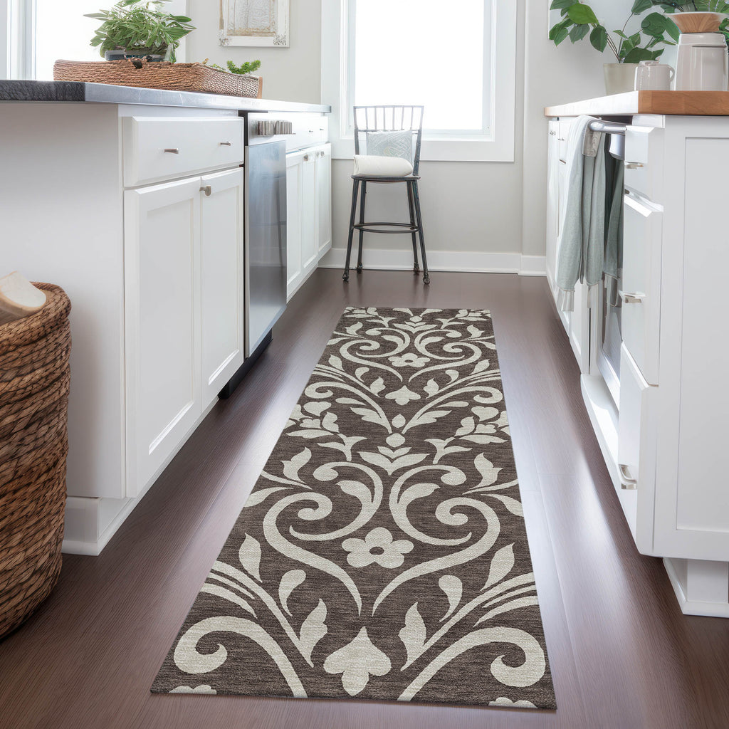 addison chantille acn875 chocolate rug