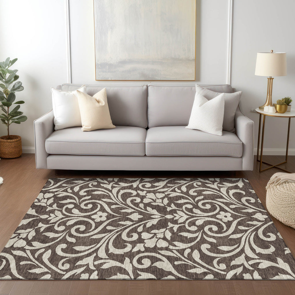 addison chantille acn875 chocolate rug