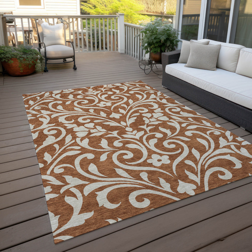 addison chantille acn875 paprika rug