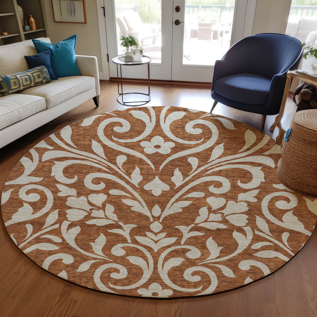 addison chantille acn875 paprika rug