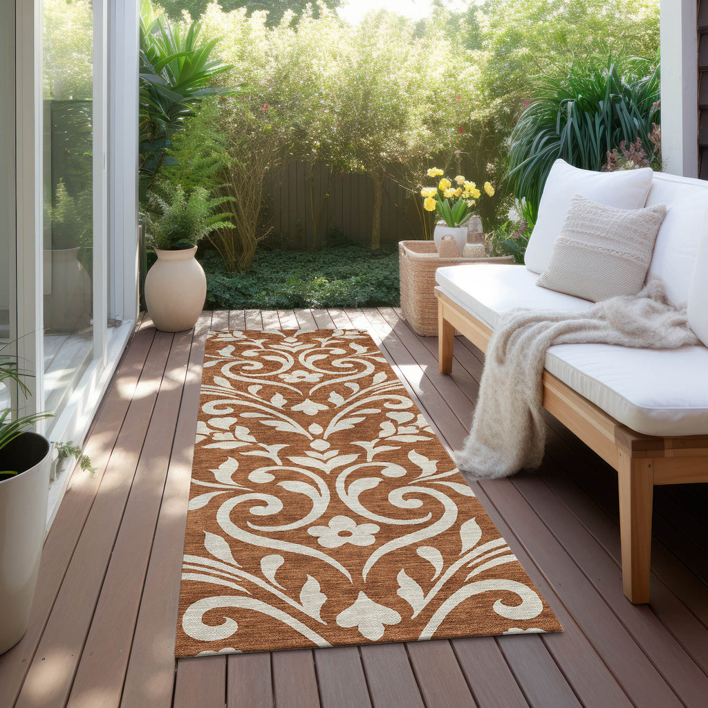 addison chantille acn875 paprika rug