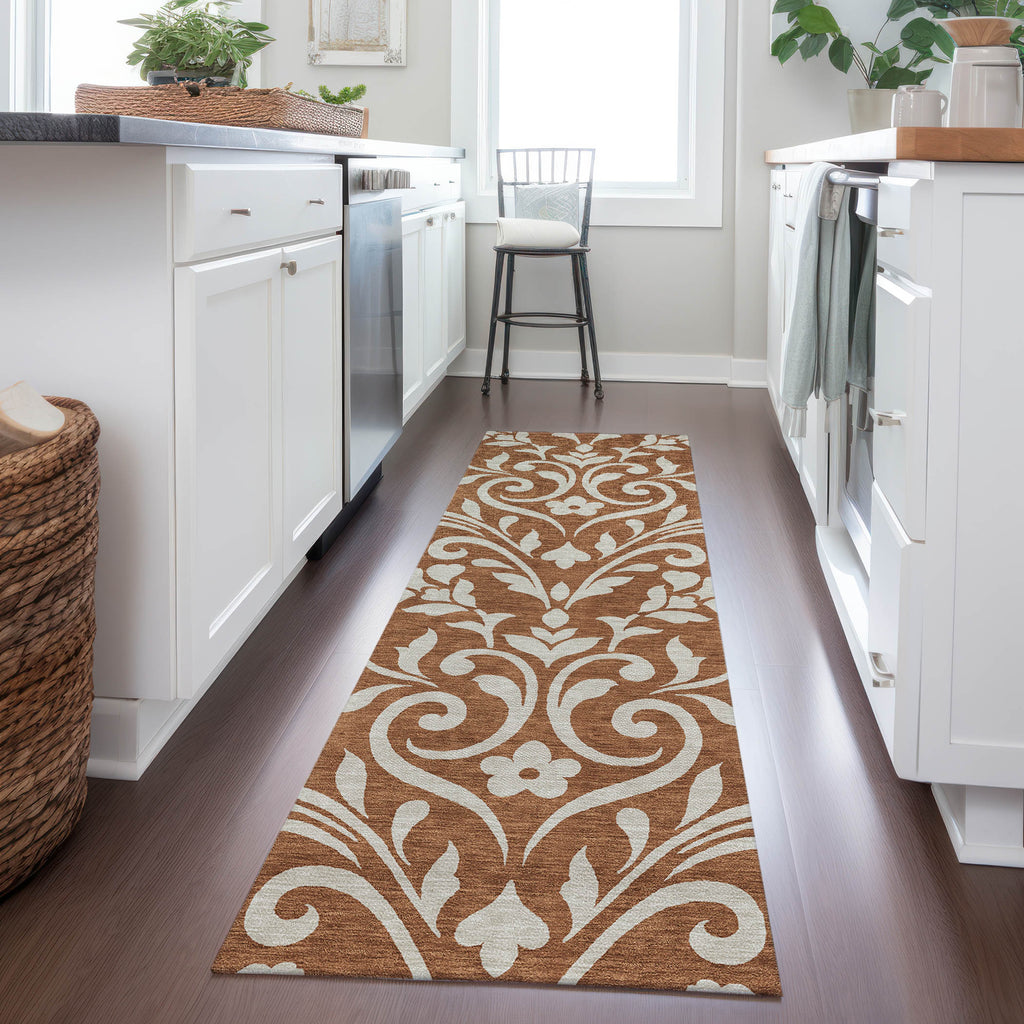 addison chantille acn875 paprika rug