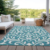 addison chantille acn875 teal rug