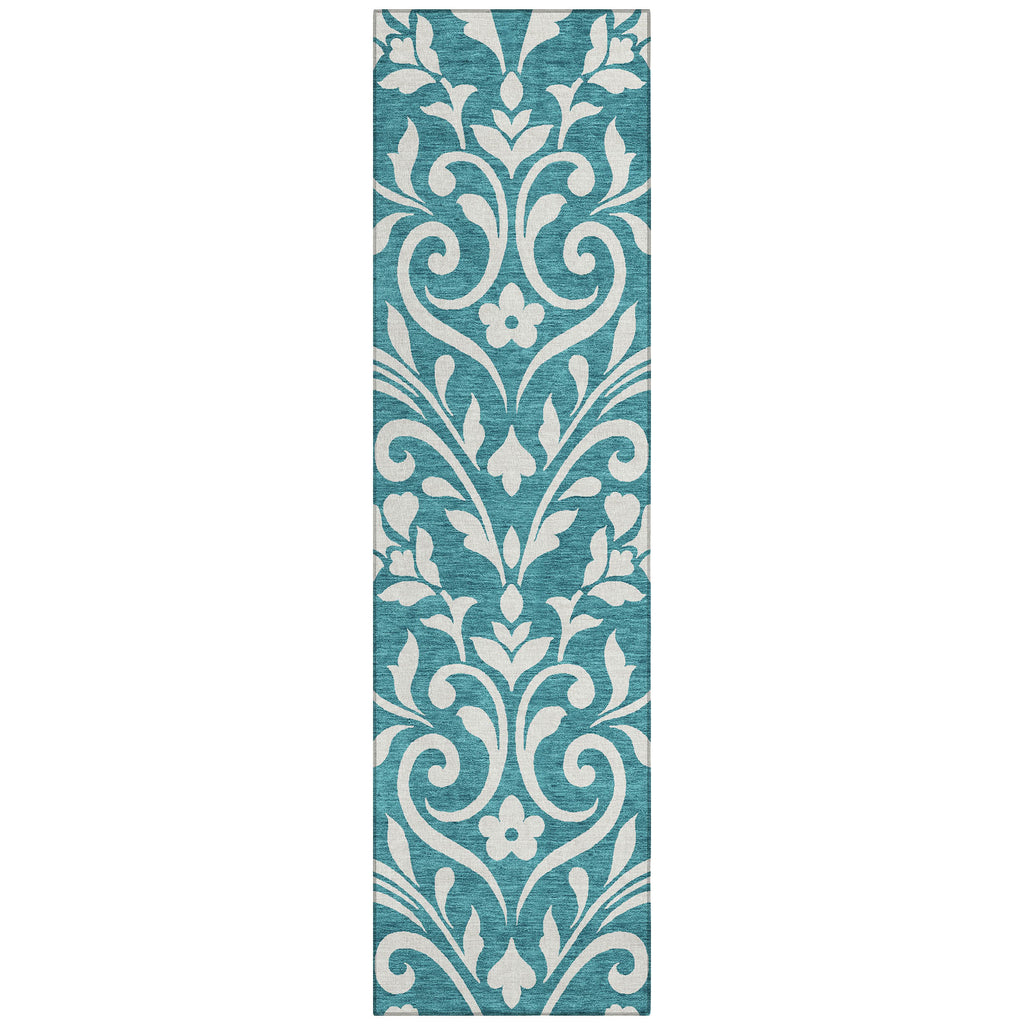 addison chantille acn875 teal rug