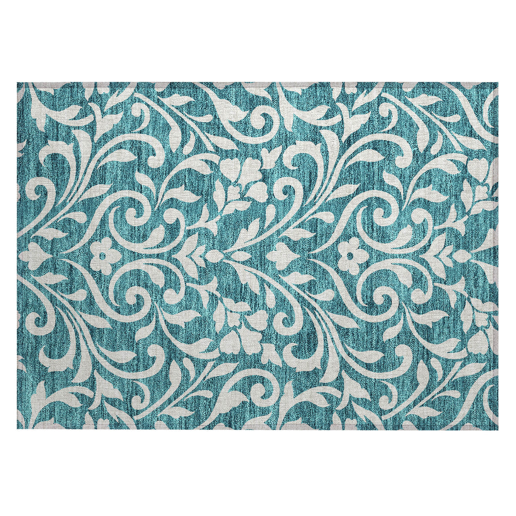 addison chantille acn875 teal rug