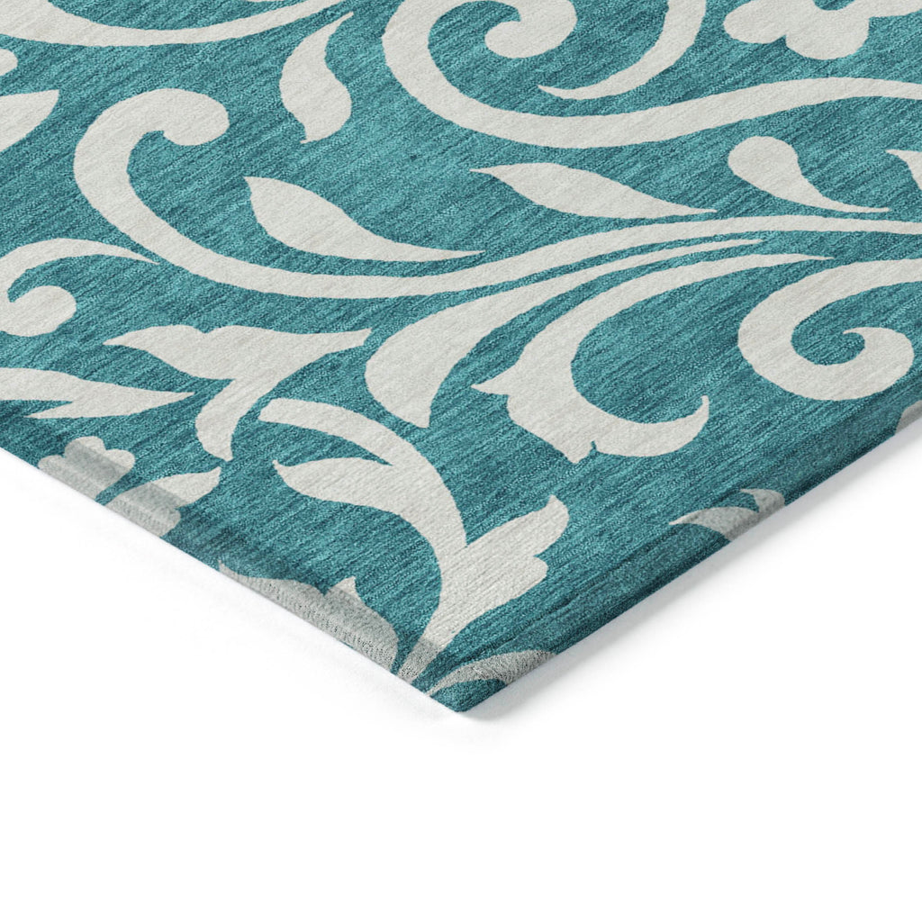 addison chantille acn875 teal rug